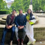 Sara Ali Khan Instagram - Keeping up with the Pataudi’s… 👨‍👦‍👦👨‍👧👼🏻👦👧💁‍♂️ London, United Kingdom