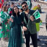 Sarah Khan Instagram - Jashan-e-Azaadi Mubarak 🇵🇰 Oslo, Norway