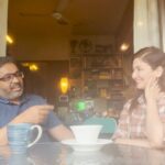 Saumya Tandon Instagram – A storyteller who paints or a painter who tells stories. Meet the unique and super talented @inattoji as I have coffee is his den. 

#overacoffee will be a series I plan to do, with people I find interesting, any ideas who I can have coffee next time with. #saumyatandon