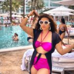 Shama Sikander Instagram - Your next season is going to cause some people to wish they had treated you better.... . . . #miami #summer #sea #nature #love #photography #pool #ocean #vacation #sky #waves #sand #fashion #bikini Miami, Florida