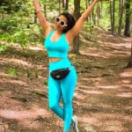 Shama Sikander Instagram - A day in the woods. i feel blessed beyond measures. Nature has such healing powers😇😇🏃🏻‍♀️🏃🏻‍♀️ . . . #beautiful #nature #woods #love #madness #style #happiness #loveyourself #motivation #positivevibes #inspiration #believe #blessed Ohio , U.S.A