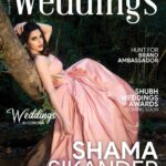 Shama Sikander Instagram - Cover Girl...☺️ @Shubhweddingsmagazine @rajankayasth @aarti_nirvan @shubhweddings_ . . 📸 Photographer:- @pranjali_nigudkar Publicist:- @shimmerentertainment