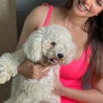 Shama Sikander Instagram - My bundle of joy…😇❤️ my casper 😘 . . . #smile #bundleofjoy #happiness #happymood #casper #shamasikanderreels #likeforlikes