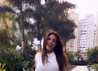 Shama Sikander Instagram - Dance your way out…..🥳🥳🥳 #dance #reel #lovetodance #happy #happydance