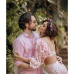 Shama Sikander Instagram - A Day to Remember Forever♥️♥️♥️ . . @jamesmilliron . . . Photographer:- @theweddingstory_Official Make Up By:- @kanika.world Hair By:- @hairbyrajabali Wedding planning:- @noureenmorani @karansoorma . . #jamsham #poolparty #couplegoals #shoot #loveisintheair #party #goa #togetherness #love #life #happiness💕 #blessed #gratitude #shamasikander Goa