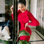 Shama Sikander Instagram - I Don't do Fashion. I am Fashion.... . . Dress:- @ammarzofashion Shoes:- @louisvuitton Jewellery:- @celine Hair By:- @hairbyrajabali . . . #loveyourself #fashion #style #love #red #beautiful #blessed #photography #picoftheday #happiness💕 #gratitude #shamasikander #explorepage✨ Mumbai, Maharashtra
