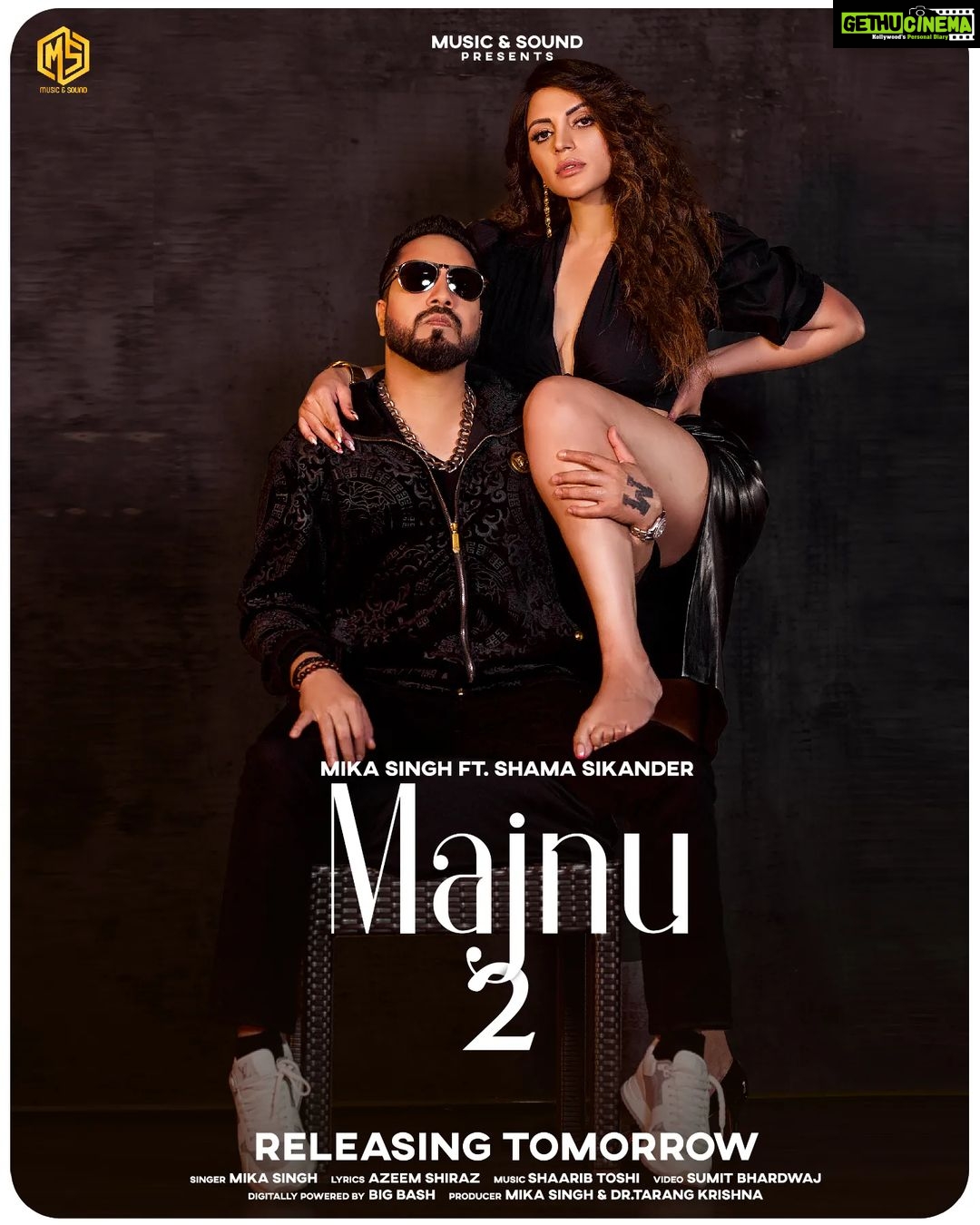 Shama Sikander Instagram - Presenting #Majnu2.. This party number will be yours from tomorrow…..♥️♥️ A Valentines special treat for all those in love!!♥️♥️♥️ So get your dancing shoes ready!🎉🥳 Singer- @mikasingh Featuring- @shamasikander @iamraailaxmi Additional Vocals - @iamavitesh_ Music- @toshisabri @shaaribsabri Remixed by- @sumitsethiofficial Video Director-@sumitbhardwajofficial Producer- @mikasingh & @drtarangkrishna Stay Tuned @musicandsoundofficial YouTube Channel #majnu2 #mikasingh #bollywoodsong #bollywoodmusic #love #romance #romanticsong #shamasikander
