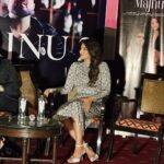 Shama Sikander Instagram - Thank you Delhi for all your Love…♥️😇🙏🏻 . . . #majnu2 #pressconference #delhi #newsong #bollywoodsong #actresslife #love #respect #blessed #happy #shamasikander Delhi, India