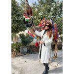 Shama Sikander Instagram - Celebrating my State Rajasthan, my city Jaipur with my New friends Champion & Sikandar Happy Republic day Everyone 🇮🇳🇮🇳🇮🇳🇮🇳🇮🇳🇮🇳🇮🇳🇮🇳🇮🇳🇮🇳 . . #jaihind #jaibharat🙏🏻😇 #merabharat♥️🧿 #happyrepublicday #republicday🇮🇳 #2022 #shamasikander Jaipur, Rajasthan