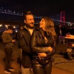 Shama Sikander Instagram - You and I in this beautiful world….♥️😇 @jamesmilliron #shamasikander #love #life #myworld #togetherness #forever #happiness #couplegoals #beautifulworld #throwback #trending #explore #reelsinstagram #reelitfeelit