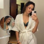 Shanvi Srivastava Instagram – Everytime i come out of a pool🙈🥹 
.
.
.
.
.
#shanvisrivastava #phiphiisland #bathroomselfie #poolvibes #picoftheday #mirrorselfie