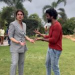 Shraddha Das Instagram - Shraddha das , mahendran having some funtime during #artham movie promotions in Hyderabad today @artistrybuzz_ @shraddhadas43 @mahendranactorofficial #shraddhadas #mahendran #master #southpaparazzi #tollywoodcelebs #kollywood #artistrybuzz #kamleshnand