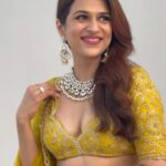 Shraddha Das Instagram - Dhee 14 dancing icon, One of my favourite looks, styled by @rashmitathapa Wearing @issadesignerstudio Jewellery @thetrinkaholic 📸 @krishnatejah Hair : @vaibhavi110_ Make up : @hareshwarp @etvtelugu2708 #dhee #lehenga #hyderabad #dancerealityshow #dhee14 #shraddhadas #indianreels Hyderabad India