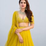 Shraddha Das Instagram - Dhee 14 dancing icon, One of my favourite looks, styled by @rashmitathapa Wearing @issadesignerstudio Jewellery @thetrinkaholic 📸 @krishnatejah Hair : @vaibhavi110_ Make up : @hareshwarp @etvtelugu2708 #dhee #lehenga #hyderabad #dancerealityshow #dhee14 #shraddhadas Hyderabad India