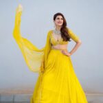 Shraddha Das Instagram - Dhee 14 dancing icon, One of my favourite looks, styled by @rashmitathapa Wearing @issadesignerstudio Jewellery @thetrinkaholic 📸 @krishnatejah Hair : @vaibhavi110_ Make up : @hareshwarp @etvtelugu2708 #dhee #lehenga #hyderabad #dancerealityshow #dhee14 #shraddhadas Hyderabad India