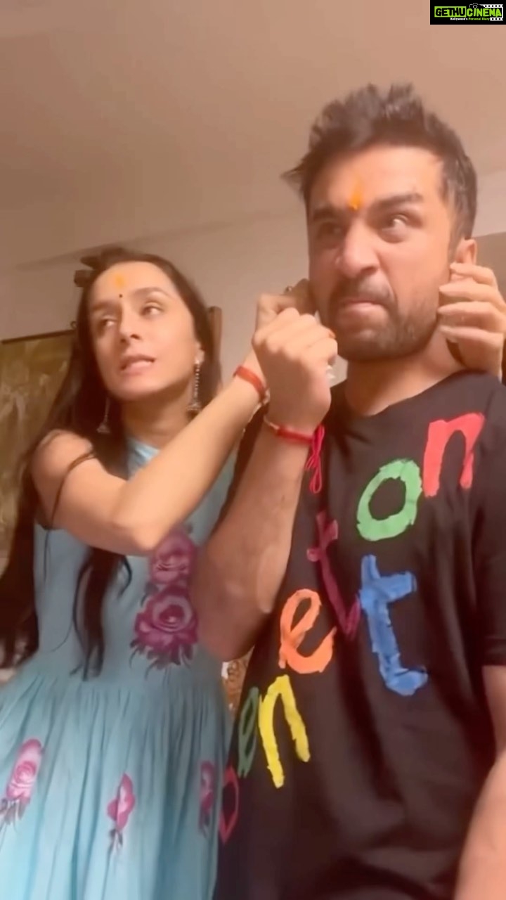 Shraddha Kapoor Instagram - Luckiest brothers in the universe!!!ðĪŠ Happy Rakhi my Babus ððð @siddhanthkapoor @priyaankksharma