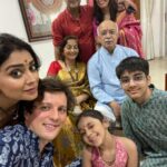 Shriya Saran Instagram – Happy anniversary @neerjasaran papa 
Thank you for being the best parents . So grateful to the universe for bringing us together as a family. 
Grateful for all your love and sacrifices you made for helping us become us ! 
You are amazing just the way you are . 
@andreikoscheev 
@neerjasaran @
@anjuchaturvedi @sshauryaa23  @aartisaran15