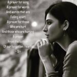 Shruti Haasan Instagram - Some days … 💔 ive always found solace in words .. it’s how we share our hearts and stories - nobody has the right to take that away .. in any form EVER … Thankyou Arjun @shrutian_for_life for this edit