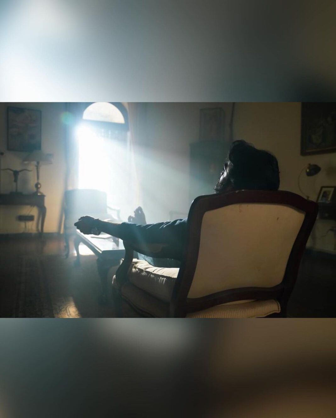 Silambarasan Instagram - Shooting in progress…. 🎥 #pathuthala