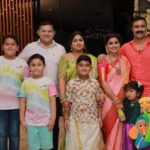 Sneha Instagram - Varalaksmi pooja ! Of course with friends and family. @geetuevents @geetuhautecouture @prasanna_actor @ashokarsh @vyshalisundaram_hairstylist #varalakshmipooja #frndslikefamily #beautifulmemories #blessings #goddesslakshmi