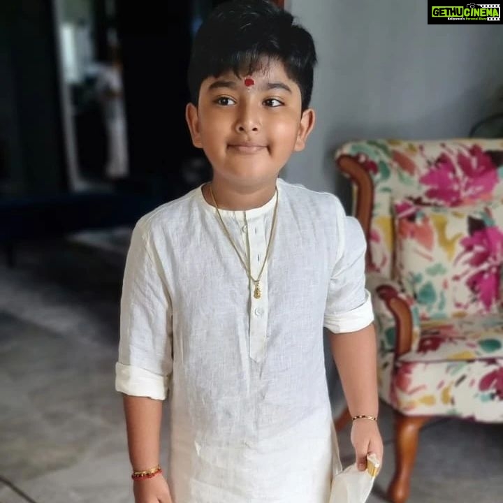 Sneha Instagram - Happy birthday my sunshine, my laddu, my chellam!!! It's been 7 beautiful years you have given us so much happiness and love. You are the child any parents would dream of, you are our blessing. I love you more than words could say ❤️ Happiest birthday my Vihaan thangam!!! #happybirthday #vihaan #sonsbirthday #blessings #love #familylove #birthdayboy #august #celebration