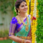 Sneha Instagram - The joy of dressing is an art!!!😊😊😊 Decor @geetuevents Blouse @geetuhautecouture Hair @vyshalisundaram_hairstylist Photography @ashokarsh #celebration #family #familyfunction #familytime #loveforsaree #dressup #dadslove❤️ #blessings
