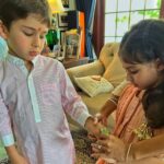 Soha Ali Khan Instagram - Happy Rakshabandhan boys and girls #happyrakshabandhan #rakhi