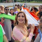 Sonali Bendre Instagram - Took a little bit of home to Atlanta… 🇮🇳 #HappyIndependenceDay Atlanta, Georgia