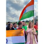 Sonali Bendre Instagram - Took a little bit of home to Atlanta… 🇮🇳 #HappyIndependenceDay Atlanta, Georgia