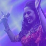 Sophie Choudry Instagram - Back to what I love… #giglife #sophielive 😍 🎤 Tks @dreamdiariesindia @kartikbhagat.dd for the visuals❤️ #stagestyle #teamsophie #sophiechoudry #performer #lovewhatyoudo #indianweddings #reelitfeelit #trendingsongs