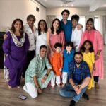 Sunny Leone Instagram - Happy Raksha Bandhan everyone! Love my family!! @dirrty99 @hitendrakapopara @jeetihairtstylist @yusuf_911 @rohitkverma @jeetihairtstylist @unaiza_yusuf