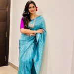 Swasika Instagram - My fav look for a prefect day thank u abhii MUA @abilashchicku Wearing @thugil_handloom.in Jewelleries by @abilashchicku Spcl thanks @praveenraj616 #stateaward#2019#actresslyf#passion #sareelove #swasikavj#insta #movie # Thiruvananthapuram, Kerala, India