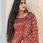 Swasika Instagram - Good morning all Salwar day Red colour Comfortable thank you @ameya_the_thread_label Ameya 📷 @the_memory_maker_01 #swasikavj #swasika#actress#keralaactressgallery #