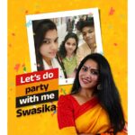 Swasika Instagram - Remember the contest ,when I promised that the winner would get a chance to spend a day with me ! So here is the lucky one @_kyat___berry___ and family . Thank you everyone for participating. Let's do it more and let's meet up ! #swasikavj #partywithswasika #meetandgreet #adayoutwithswasika NSK Anamthara Resort Private Limited