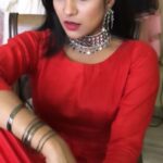 Swasika Instagram – @temptingfactorsbysreedevi thank you 😊 for the jewelleries