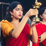 Swasika Instagram - 🥰 Pic :@aj_wanderlust_ #swasika #swasikavijay #templevibes