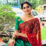 Swasika Instagram – Traditional wear all time favourite ❤️
thank u @namah_by_nikhilandrews 
Stylist @nithinju 
MUA @abilashchicku 
Redcarpet shoot @amritatv