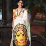 Swasika Instagram - Shoot time🤗 Traditional attire My favourite style Navarathri special MUA @abilashchicku Stylist @nithinju Photography @anand_kovalam Wearing @navamimypassionyourfashion Jewelleries @image1809