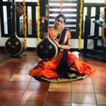 Swasika Instagram – Stylist @sabarinathk_ 
MUA @abilashchicku 
Thank u for the outfit @rutwva_insta

Wearing half saree makes elegance in my attitude 😊😊