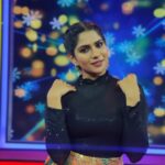 Swasika Instagram - Twirling around with the dreams in my mind . Makeup : @lilly_shaneesh_makeup Costume : @ladies_planet_online Stylist: @rashmimuraleedharan Ornaments : @salato_kottakkal #swasikavj #swasika #redcarpet #amritatv