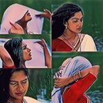 Swasika Instagram - #Seethaactress #Seetha #expressions #traditional #serial #swasika#as@seetha#prisma🔼 #fanmadedesign #gift#swasikavj #malayalilook #malayalamserial #