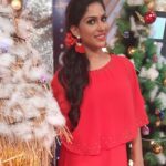 Swasika Instagram – #tamarpadarshoot #xmasspclepisode#gamesetup #xmasgames#flowerstvshow#picby@subeesh#