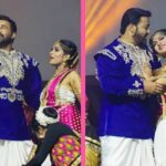 Swasika Instagram – #australienshow #onstage#narumugayesongfrmiruvar#choreographer @bijudhwanitarang #lalettanasking#magicalcreations #myfav #blessedmoment ##wthourlalettan#thank u lalettaaaaa fr ur wonderful support