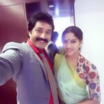 Swasika Instagram - #shoottym #locationpic #seethaserial #onset #newlookinserial#actorshanavas🙂 #indrenndseetha#swasika #selfyclick #silksaree #locationpic