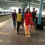 Swasika Instagram - Bangalore#metrostation#throwback#withfriends#walking #style #randompiece #group #bangalorecity#swasikavj