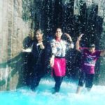 Swasika Instagram – #dancing#rainy#watertheampark#wonderla #kakanad#seethateam#artiste #boomerang #waterpool#waterfall#crazy #