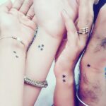 Swasika Instagram - #teamtatto#frnds#partnersncrime#bestiess#postivevibes#goodtimes#enjoythelittlethings #onlocation#crazyactors#locationfun#ink#star#shinelikastar#wrist#fingers#beauty#