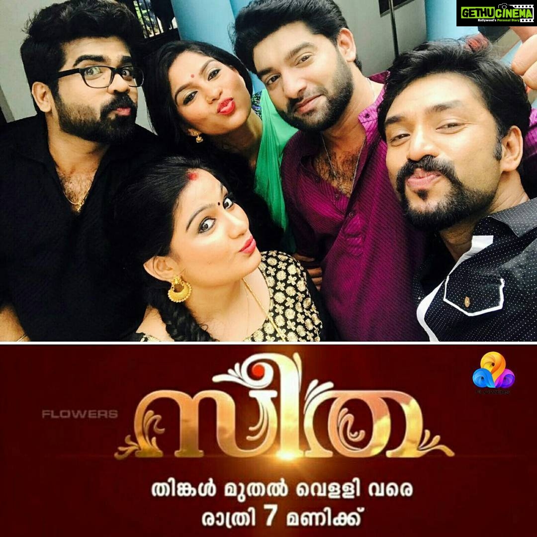 Swasika Instagram - #Seetha#serial #energiapositiva #seethafamily #flowerstv #greatcomeback#support us pray fr us