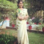 Swasika Instagram - #myfavsaree#krishnadasi#mayilpeeli❤ #color #traditionalbeauty #giftedsaree
