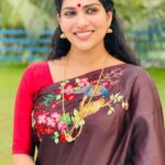 Swasika Instagram - Wearing this beautiful embroidery saree from🥻 @blaze__designs